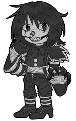 chibi flat colour = $15