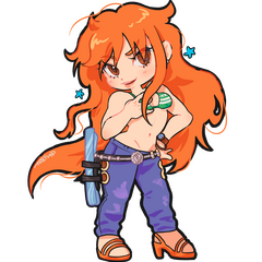 chibi flat colour = $15